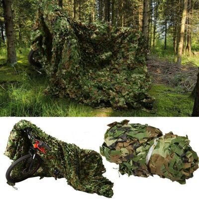 OEM Filet De Camouflage, Filet Camouflage Stepland, Filet De Camouflage Chasse D’ombrage Multifonctionnel Couverture Camouflage 10 10 Mesh Étanche Filets Militaire Pour Chasse Camping Déco B - Publicité OEM Filet De Camouflage, Filet Camouflage Stepland, Filet De Camouflage Chasse D’ombrage Multifonctionnel Couverture Camouflage 10 10 Mesh Étanche Filets Militaire Pour Chasse Camping Déco B - Publicité