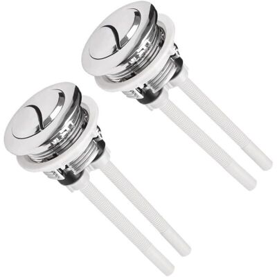 OEM 2x Boutons Chasse D'Eau Universels 38mm, Leviers De Toilettes, Bouton Chasse Eau De Toilettes, Bouton Poussoir De Chasse D'Eau De Toilettes À Double Poussoir Pour Chasse D'Eau-chrom - Publicité OEM 2x Boutons Chasse D'Eau Universels 38mm, Leviers De Toilettes, Bouton Chasse Eau De Toilettes, Bouton Poussoir De Chasse D'Eau De Toilettes À Double Poussoir Pour Chasse D'Eau-chrom - Publicité
