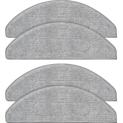 IRISFR Lntyq Lot De 4 Serpillères Réutilisables Compatibles Avec Irobot Roomba Combo I5/i5+/j5/j5+, Serpillère En Microfibre Lavable Et Kit D'Accessoires De Vêtements - Publicité IRISFR Lntyq Lot De 4 Serpillères Réutilisables Compatibles Avec Irobot Roomba Combo I5/i5+/j5/j5+, Serpillère En Microfibre Lavable Et Kit D'Accessoires De Vêtements - Publicité