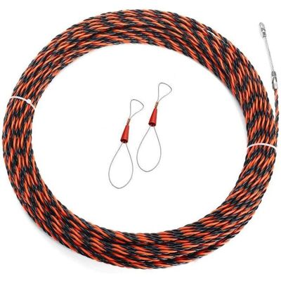 OEM Aiguille Electricien 50m Tire Fil Electrique 5mm Diamètre Aiguille Tire Fil, Rétractable D'Installation - Publicité OEM Aiguille Electricien 50m Tire Fil Electrique 5mm Diamètre Aiguille Tire Fil, Rétractable D'Installation - Publicité