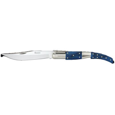 Couteau Pliant Martinez Albainox Carraca Nº 0 Bleu Acier - Publicité Couteau Pliant Martinez Albainox Carraca Nº 0 Bleu Acier - Publicité