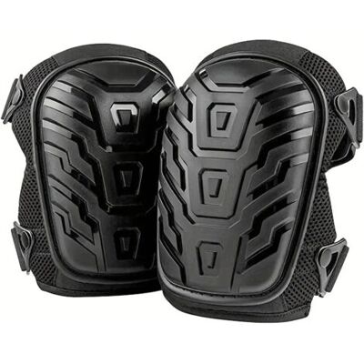 OEM Royaluxe-genouillères Professionnelles, En Mousse Durable, Rembourrage En Gel Confortable, Avec Clips Faciles À Régler, 1 Paire, 22cm20cm10cm, Noir - Publicité OEM Royaluxe-genouillères Professionnelles, En Mousse Durable, Rembourrage En Gel Confortable, Avec Clips Faciles À Régler, 1 Paire, 22cm20cm10cm, Noir - Publicité