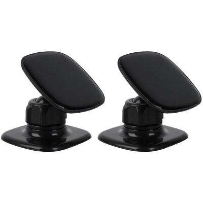 FATRD Lot De 2 Supports De Téléphone De Voiture Réglables-5.2x4.1x3.9cm-black - Publicité FATRD Lot De 2 Supports De Téléphone De Voiture Réglables-5.2x4.1x3.9cm-black - Publicité