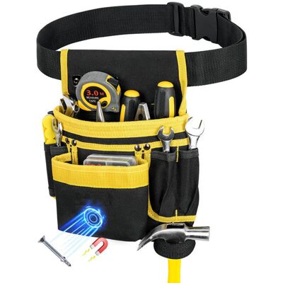 OEM Ceinture Outils,ceinture Porte Outils Mit 13 Poches,amovible Et Réglable Sac À Outils Magnétique,ceinture À Outils Rembourrée Robuste Pour Hommes,pour Électriciens,charpentiers,ouvriers Du Bâtiment - Publicité OEM Ceinture Outils,ceinture Porte Outils Mit 13 Poches,amovible Et Réglable Sac À Outils Magnétique,ceinture À Outils Rembourrée Robuste Pour Hommes,pour Électriciens,charpentiers,ouvriers Du Bâtiment - Publicité