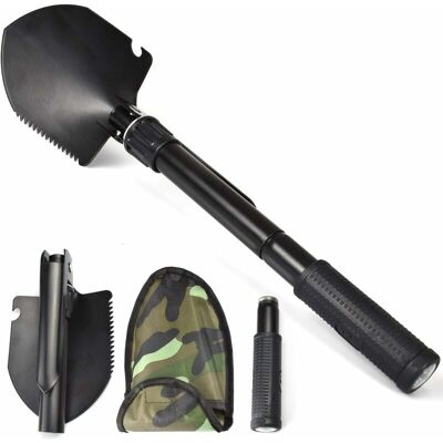 OEM Pelle De Camping Pliante Pelle Multifonction - Léger Bêche Avec Sac De Transport Petit Multi-outils Pour Camping Randonnée Chasse Pêche Survie Et Jardinage - Publicité OEM Pelle De Camping Pliante Pelle Multifonction - Léger Bêche Avec Sac De Transport Petit Multi-outils Pour Camping Randonnée Chasse Pêche Survie Et Jardinage - Publicité