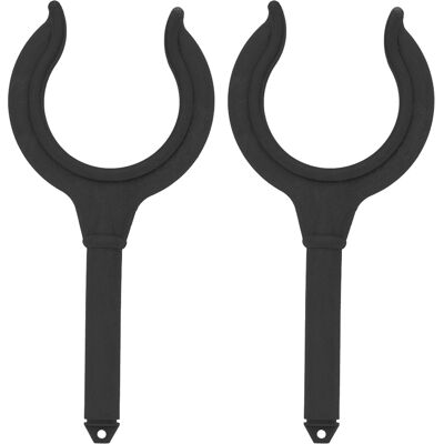 VISTRECK Lot 2 Supports Canne À Pêche – Caoutchouc Marin – Noir – Aviron – Accessoires Dériveur - Publicité VISTRECK Lot 2 Supports Canne À Pêche – Caoutchouc Marin – Noir – Aviron – Accessoires Dériveur - Publicité