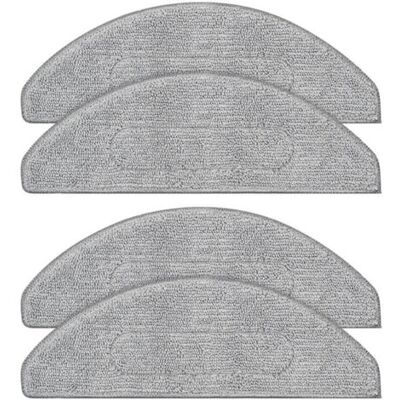Bunthaus Lntyq Lot De 4 Serpillères Réutilisables Compatibles Avec Irobot Roomba Combo I5/i5+/j5/j5+, Serpillère En Microfibre Lavable Et Kit D'Accessoires De Vêtements - Publicité Bunthaus Lntyq Lot De 4 Serpillères Réutilisables Compatibles Avec Irobot Roomba Combo I5/i5+/j5/j5+, Serpillère En Microfibre Lavable Et Kit D'Accessoires De Vêtements - Publicité
