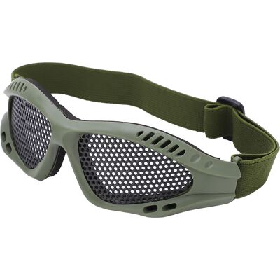 A MOON Lunettes De Sécurité En Maille Résistantes Aux Chocs, Haute Robustesse Et Respirantes, Pour Le Tir Sportif, Les Jeux Et L'Équitation En Extérieur, Vert Militaire. Publicité A MOON Lunettes De Sécurité En Maille Résistantes Aux Chocs, Haute Robustesse Et Respirantes, Pour Le Tir Sportif, Les Jeux Et L'Équitation En Extérieur, Vert Militaire. Publicité