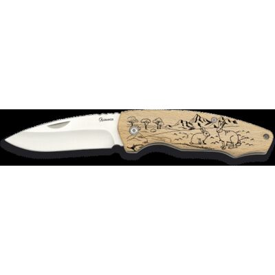 Couteau Pliant Martinez Albainox Décoré Lame Inox 7.5 Cm - Publicité Couteau Pliant Martinez Albainox Décoré Lame Inox 7.5 Cm - Publicité
