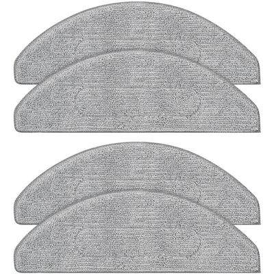 FOGSHIELD Lntyq Lot De 4 Serpillères Réutilisables Compatibles Avec Irobot Roomba Combo I5/i5+/j5/j5+, Serpillère En Microfibre Lavable Et Kit D'Accessoires De Vêtements - Publicité FOGSHIELD Lntyq Lot De 4 Serpillères Réutilisables Compatibles Avec Irobot Roomba Combo I5/i5+/j5/j5+, Serpillère En Microfibre Lavable Et Kit D'Accessoires De Vêtements - Publicité
