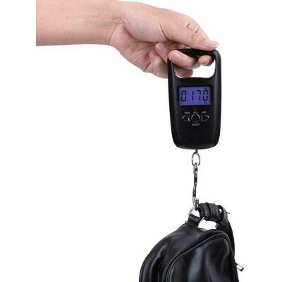 MCKENSA Balance De Pêche Numérique Portable 50 Kg, Balance Électronique De Poche Avec Crochet De Suspension, Balance À Bagages Pour La Maison Et Les Activités De Plein Air - Publicité MCKENSA Balance De Pêche Numérique Portable 50 Kg, Balance Électronique De Poche Avec Crochet De Suspension, Balance À Bagages Pour La Maison Et Les Activités De Plein Air - Publicité