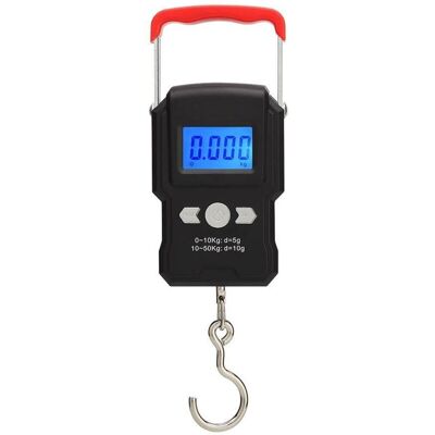 AIRSTRA Balance De Pêche,50kg Balance Pour Le Bagage Suspendu,balance Pêche Électronique Avec Écran Lcd Rétroéclairé,convient Pour La Pêche En Plein Air (noir) - Publicité AIRSTRA Balance De Pêche,50kg Balance Pour Le Bagage Suspendu,balance Pêche Électronique Avec Écran Lcd Rétroéclairé,convient Pour La Pêche En Plein Air (noir) - Publicité