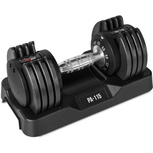 Fitfiu Fitness - Haltère réglable PA-115 avec une charge maximale de 11,5 kg pour la musculation à domicile. Haltère réglable en 2,3 kg, 4,6 kg, 6,9 kg, 9,2 kg, 11,5 kg - Publicité