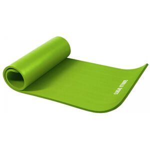 Gorilla Sports - Tapis en mousse petit - 190x60x1,5cm (Yoga - Pilates - sport à domicile) - Couleur : vert citron - vert citron - Publicité