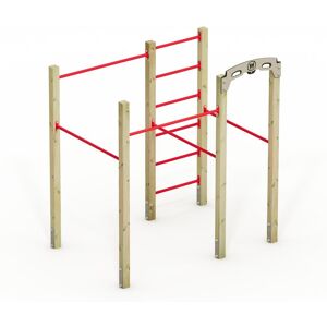 wickey Espalier fit Base 615 - Appareil de sport d'extérieur, station de musculation, station de fitness, appareils de sport pour la maison, crossfit, - Publicité