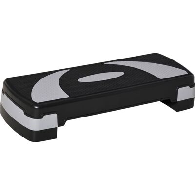 ACKERMAN Stepper D'Aérobic Réglable En Hauteur 10/15/20 Cm, Appareil De Fitness À Domicile Jusqu'à 150 Kg, 80x31 Cm - Publicité ACKERMAN Stepper D'Aérobic Réglable En Hauteur 10/15/20 Cm, Appareil De Fitness À Domicile Jusqu'à 150 Kg, 80x31 Cm - Publicité