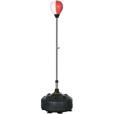 ACKERMAN Punchingball Sac De Boxe Réglable En Hauteur 147-165 Cm, Entraîneur De Sac De Boxe Sur Pied Pour Fitness Et Entraînement, Noir - Publicité ACKERMAN Punchingball Sac De Boxe Réglable En Hauteur 147-165 Cm, Entraîneur De Sac De Boxe Sur Pied Pour Fitness Et Entraînement, Noir - Publicité