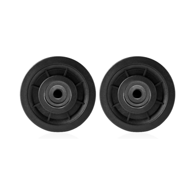 Generic 2 Pcs Roue De Poulie À Roulement Universel Poulie Musculation Poulie En Noir Plastique Universelle Pièce D'Équipement Fitness Pour Porte De Garage - Publicité Generic 2 Pcs Roue De Poulie À Roulement Universel Poulie Musculation Poulie En Noir Plastique Universelle Pièce D'Équipement Fitness Pour Porte De Garage - Publicité