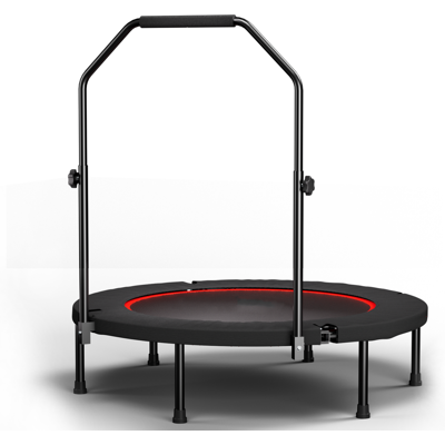 ACKERMAN Trampoline Pliable 101cm Avec Poignée – Élastique Premium – Noir - Publicité ACKERMAN Trampoline Pliable 101cm Avec Poignée – Élastique Premium – Noir - Publicité