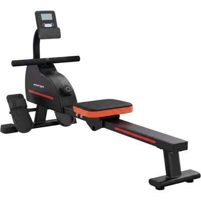HEAT Rameur Magnétique, Compatible Bluetooth, Avec Kinomap Et Zwift, 16 Niveaux De Résistance, 135 X 42 X 72 Cm, Rouge - Publicité HEAT Rameur Magnétique, Compatible Bluetooth, Avec Kinomap Et Zwift, 16 Niveaux De Résistance, 135 X 42 X 72 Cm, Rouge - Publicité