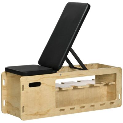 OEM Banc De Musculation, Banc D'Entraînement Avec Coffre De Rangement, Bandes De Résistance, Banc De Fitness Réglable Pour Haltérophilie Et Renforcement Musculaire, En Bois Massif - Publicité OEM Banc De Musculation, Banc D'Entraînement Avec Coffre De Rangement, Bandes De Résistance, Banc De Fitness Réglable Pour Haltérophilie Et Renforcement Musculaire, En Bois Massif - Publicité