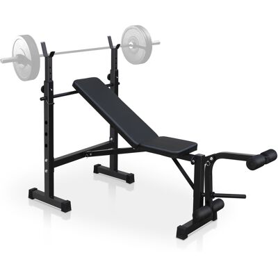 Amxcnoy Olympic Weight Bench, Bench Press Set With Squat Rack And Bench For Home Gym Full-body Workout - Publicité Amxcnoy Olympic Weight Bench, Bench Press Set With Squat Rack And Bench For Home Gym Full-body Workout - Publicité