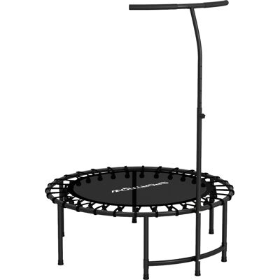 ACKERMAN Trampoline De Rebond, Poignée Réglable À 5 Niveaux, Trampoline D'Entraînement, Noir - Publicité ACKERMAN Trampoline De Rebond, Poignée Réglable À 5 Niveaux, Trampoline D'Entraînement, Noir - Publicité