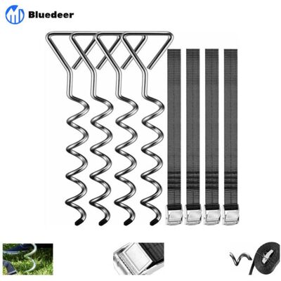 OEM Piquets D'Ancrage Spirales Sangles De Serrage Kit Ancrage Résistance 900kg Acier Inoxydable Fixations Pour Trampoline Sécurité - Publicité OEM Piquets D'Ancrage Spirales Sangles De Serrage Kit Ancrage Résistance 900kg Acier Inoxydable Fixations Pour Trampoline Sécurité - Publicité