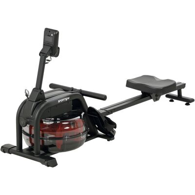 OEM Rameur À Eau Pour Musculation D'Appartement, Réservoir Ajustable 6-11l, Écran Lcd, Support Tablette, 170x46x77cm, Noir - Publicité OEM Rameur À Eau Pour Musculation D'Appartement, Réservoir Ajustable 6-11l, Écran Lcd, Support Tablette, 170x46x77cm, Noir - Publicité