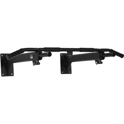 OEM Barre De Traction Barre De Fitness Fixation Murale Support Sac De Frappe Ou Sangles Trx Intégré Charge Max. 150 Kg Acier Noir - Publicité OEM Barre De Traction Barre De Fitness Fixation Murale Support Sac De Frappe Ou Sangles Trx Intégré Charge Max. 150 Kg Acier Noir - Publicité