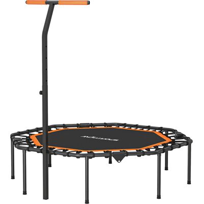 OEM Trampoline De Fitness Avec Barre De Maintien Réglable, Stable Et Silencieux, Acier, Orange – Pour Entraînement Intérieur - Publicité OEM Trampoline De Fitness Avec Barre De Maintien Réglable, Stable Et Silencieux, Acier, Orange – Pour Entraînement Intérieur - Publicité