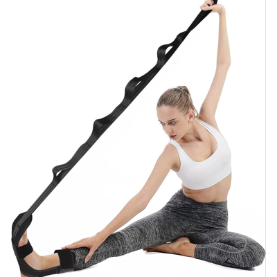 OEM Sangle De Yoga, Stretching Strap With Loops And Detachable Foot, Sangle D'Exercice Élastique, Étireur De Fascia De Yoga, Pour Fitness, Pilate, Étirement Corp - Publicité OEM Sangle De Yoga, Stretching Strap With Loops And Detachable Foot, Sangle D'Exercice Élastique, Étireur De Fascia De Yoga, Pour Fitness, Pilate, Étirement Corp - Publicité