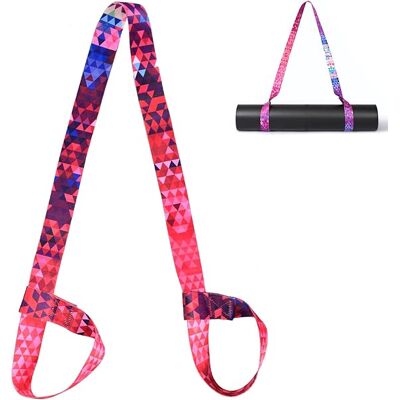 OEM Lot De 2 Sangle De Transport En Coton Pour Tapis De Yoga - Sangle De Transport Réglable Pour Toutes Les Tailles De Tapis De Yoga - Sangle Élastique Pour Pilates, Entraînement, Aérobic, Tapis De Sport - Publicité OEM Lot De 2 Sangle De Transport En Coton Pour Tapis De Yoga - Sangle De Transport Réglable Pour Toutes Les Tailles De Tapis De Yoga - Sangle Élastique Pour Pilates, Entraînement, Aérobic, Tapis De Sport - Publicité