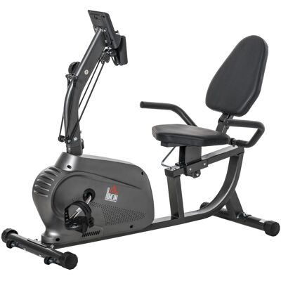 OEM Vélo D'Appartement Vélo Couché Semi-allongé Magnétique Écran Lcd Multifonction Selle Réglable 2 Bandes Résistance Acier Noir - Publicité OEM Vélo D'Appartement Vélo Couché Semi-allongé Magnétique Écran Lcd Multifonction Selle Réglable 2 Bandes Résistance Acier Noir - Publicité