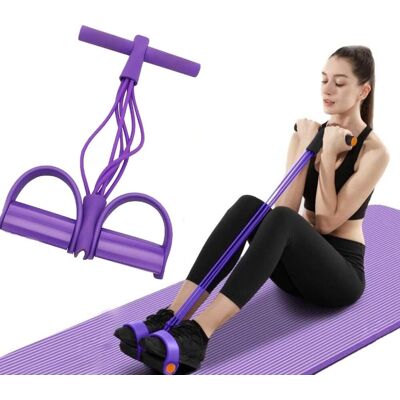 OEM Lot De 2 Bandes De Résistance De Fitness - 6 Tubes - Corde De Tension Polyvalente - Bandes D'Entraînement En Latex Naturel Pour La Musculation, Le Ventre, La Taille, Les Bras Et Les Jambes - Publicité OEM Lot De 2 Bandes De Résistance De Fitness - 6 Tubes - Corde De Tension Polyvalente - Bandes D'Entraînement En Latex Naturel Pour La Musculation, Le Ventre, La Taille, Les Bras Et Les Jambes - Publicité