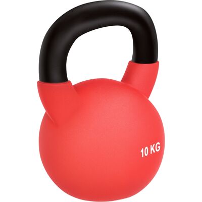 ACIRIHO Pesa Rusa De 10 Kg De Hierro Fundido Con Revestimiento De Neopreno Para Entrenamiento De Fuerza 19x12x22 Cm Rojo - Publicité ACIRIHO Pesa Rusa De 10 Kg De Hierro Fundido Con Revestimiento De Neopreno Para Entrenamiento De Fuerza 19x12x22 Cm Rojo - Publicité