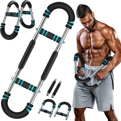 OEM Appareil De Musculation Twister Arm Trainer (30-50 Kg) : Appareil De Musculation Pectorale Portable Et Réglable Avec 3 Niveaux De Résistance, Idéal Pour Les Entraînements Du Haut Du Corps À Domicile, - Publicité OEM Appareil De Musculation Twister Arm Trainer (30-50 Kg) : Appareil De Musculation Pectorale Portable Et Réglable Avec 3 Niveaux De Résistance, Idéal Pour Les Entraînements Du Haut Du Corps À Domicile, - Publicité