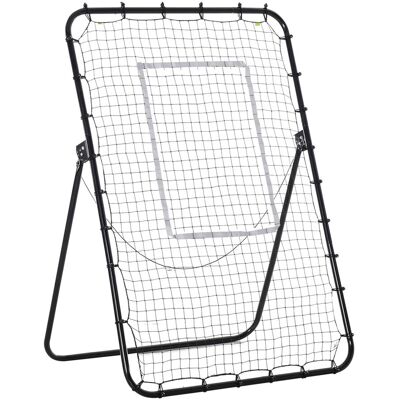 ACKERMAN Panneau De Rébound Pour Football But De Football Pliable Kickback Mur De Rébound 123x73x1785 Cm 4 Niveaux Réglables Noir Pour Entraînement Et Plaisir - Publicité ACKERMAN Panneau De Rébound Pour Football But De Football Pliable Kickback Mur De Rébound 123x73x1785 Cm 4 Niveaux Réglables Noir Pour Entraînement Et Plaisir - Publicité