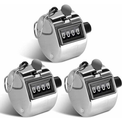 OEM 3 Pièces Compteur Manuel 4 Chiffres Compteur De Passage Pour Compteur De Personnes, Sport De Golf, École Des Formateurs - Publicité OEM 3 Pièces Compteur Manuel 4 Chiffres Compteur De Passage Pour Compteur De Personnes, Sport De Golf, École Des Formateurs - Publicité