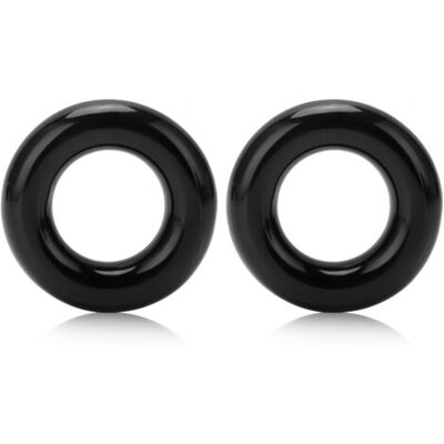 OEM Lot De 2 Anneaux De Lestage De Golf Ronds Brillants Pour L'Entraînement, En Forme De Donut, Pour L'Échauffement (noir). Publicité OEM Lot De 2 Anneaux De Lestage De Golf Ronds Brillants Pour L'Entraînement, En Forme De Donut, Pour L'Échauffement (noir). Publicité