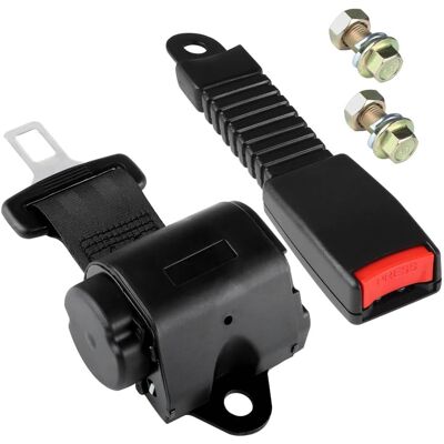 OEM Ceintures De Sécurité Rétractables De 61" Dot, Ceintures De Sécurité Réglables Universelles De 2 Points Pour Chariots De Golf Ezgo, Yamaha, Club Car, Icon, Star, Zone Golf Charts (1 Jeu) - Publicité OEM Ceintures De Sécurité Rétractables De 61" Dot, Ceintures De Sécurité Réglables Universelles De 2 Points Pour Chariots De Golf Ezgo, Yamaha, Club Car, Icon, Star, Zone Golf Charts (1 Jeu) - Publicité