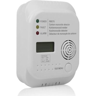 OEM Carbon Monoxide Detector, Battery Powered, Gas Detector With Display And Temperature Indicator-dou - Publicité OEM Carbon Monoxide Detector, Battery Powered, Gas Detector With Display And Temperature Indicator-dou - Publicité