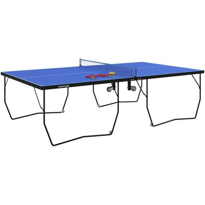 OEM Table De Ping-pong Pliable Avec Filet, Roulettes, 2 Raquettes Et 3 Balles, Acier, Bleue, 274 X 152,5 X 76 Cm Ce Produit Est Fabriqué Avec Des... Publicité OEM Table De Ping-pong Pliable Avec Filet, Roulettes, 2 Raquettes Et 3 Balles, Acier, Bleue, 274 X 152,5 X 76 Cm Ce Produit Est Fabriqué Avec Des... Publicité