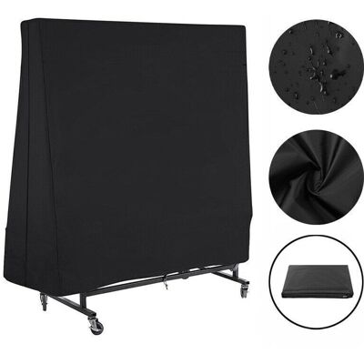 OEM Housse De Protection Pour Table De Ping-pong 210d Oxford 165x70x185cm Noir - Publicité OEM Housse De Protection Pour Table De Ping-pong 210d Oxford 165x70x185cm Noir - Publicité