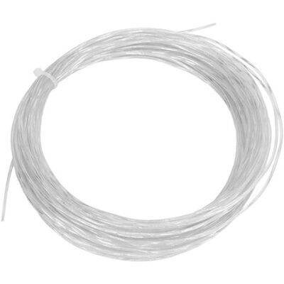 OEM Cordage De Raquette De Tennis Élastique En Nylon Titane, 12,2 M, 1,30 Mm, Blanc. Publicité OEM Cordage De Raquette De Tennis Élastique En Nylon Titane, 12,2 M, 1,30 Mm, Blanc. Publicité