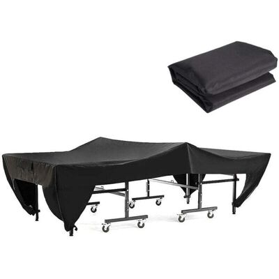 OEM Housse Table Ping-pong, Housse De Table De Tennis De Table, Imperméable, Contre Neige Pluie Uv Pour Intérieur Et Extérieur, 280 X 153 X 73cm - Publicité OEM Housse Table Ping-pong, Housse De Table De Tennis De Table, Imperméable, Contre Neige Pluie Uv Pour Intérieur Et Extérieur, 280 X 153 X 73cm - Publicité