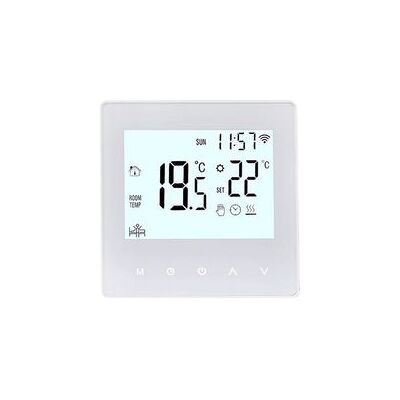 OEM Contrôleur De Température Intelligente Tuya App Breclet Blanc 16a Collecte De Construction De Construssement Wifi - Publicité OEM Contrôleur De Température Intelligente Tuya App Breclet Blanc 16a Collecte De Construction De Construssement Wifi - Publicité