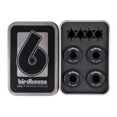 OEM Roulements De Skateboard Birdhouse Abec-7, Lot De 8 Noir - Publicité OEM Roulements De Skateboard Birdhouse Abec-7, Lot De 8 Noir - Publicité