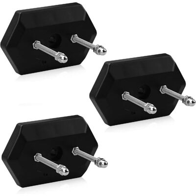 OEM Lot De 3 Supports Muraux Pour Planche De Skateboard - Publicité OEM Lot De 3 Supports Muraux Pour Planche De Skateboard - Publicité