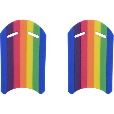 OEM 2 Planches De Natation Arc-en-ciel Pour Enfants Et Adultes, En Mousse, Pour L'Entraînement En Piscine. Outil De Flottaison Pour Les Mains. Publicité OEM 2 Planches De Natation Arc-en-ciel Pour Enfants Et Adultes, En Mousse, Pour L'Entraînement En Piscine. Outil De Flottaison Pour Les Mains. Publicité